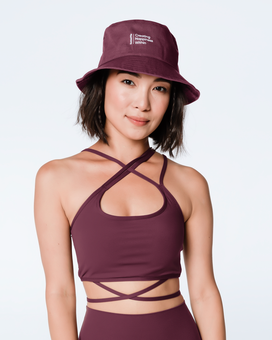 Bob décontracté bourgogne