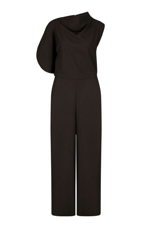 FILANTE WOOL JUMPSUIT IN BROWN