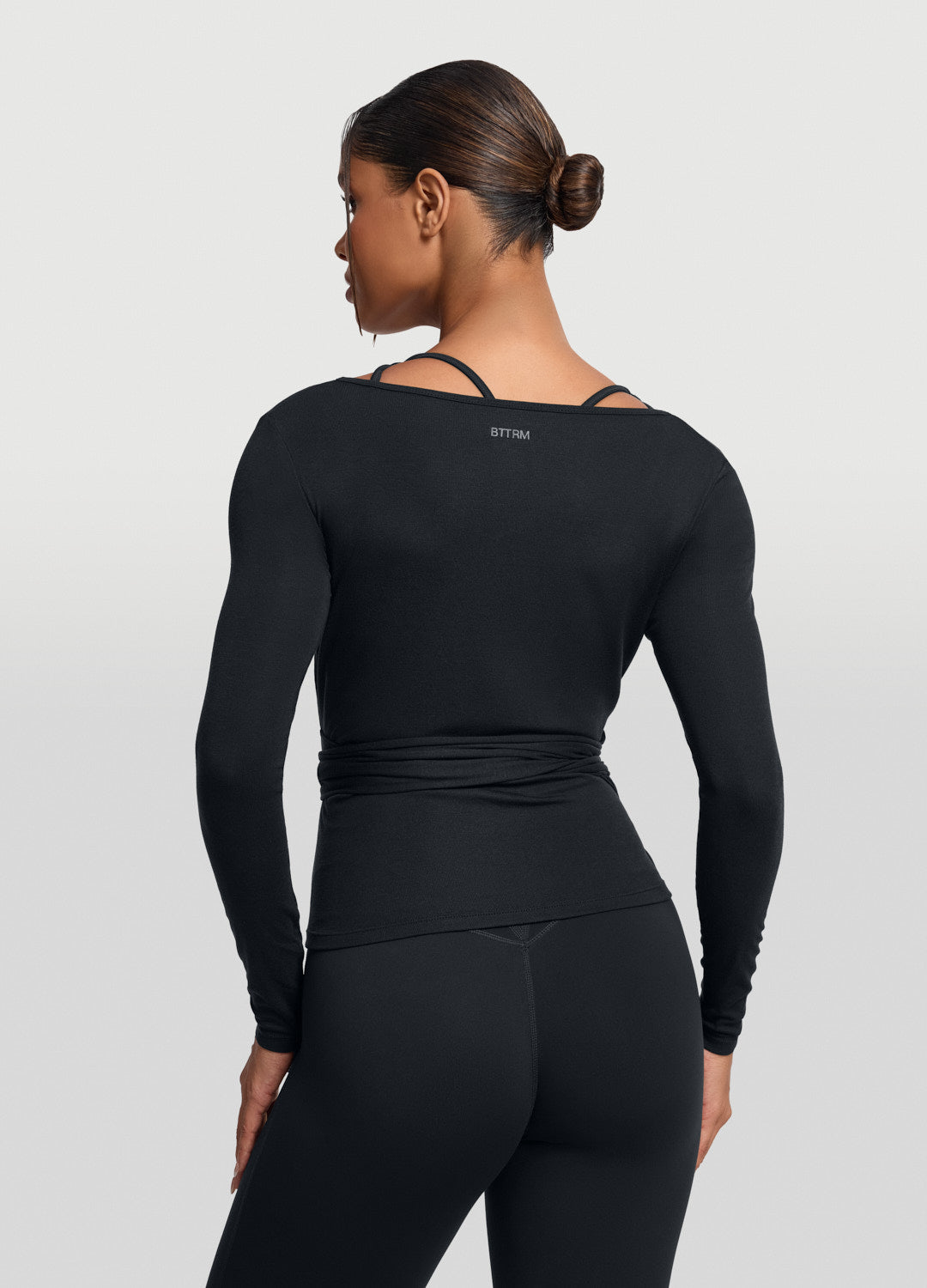 Seamless Pilates Wrap Top