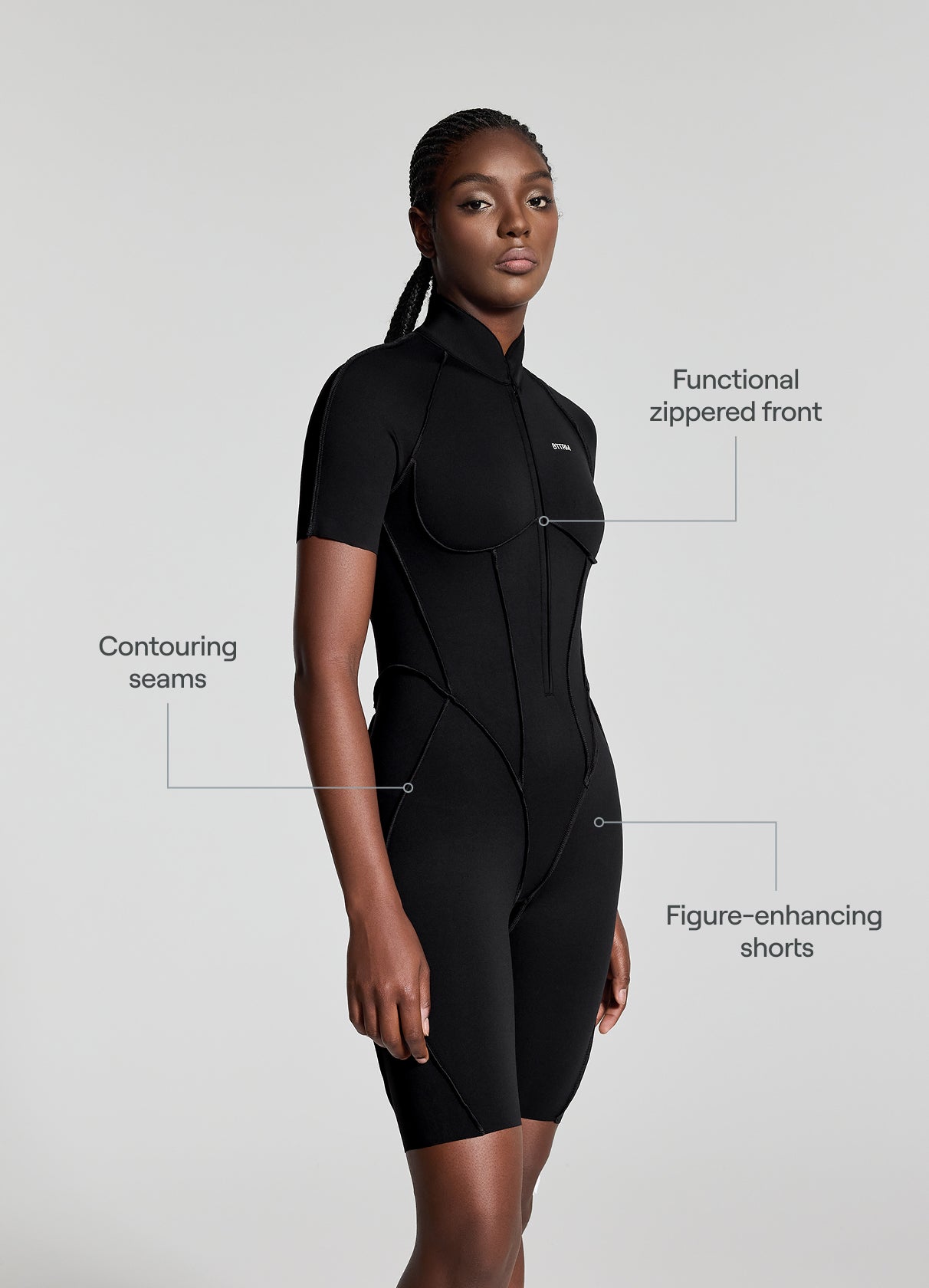 Sleek Shorts Catsuit