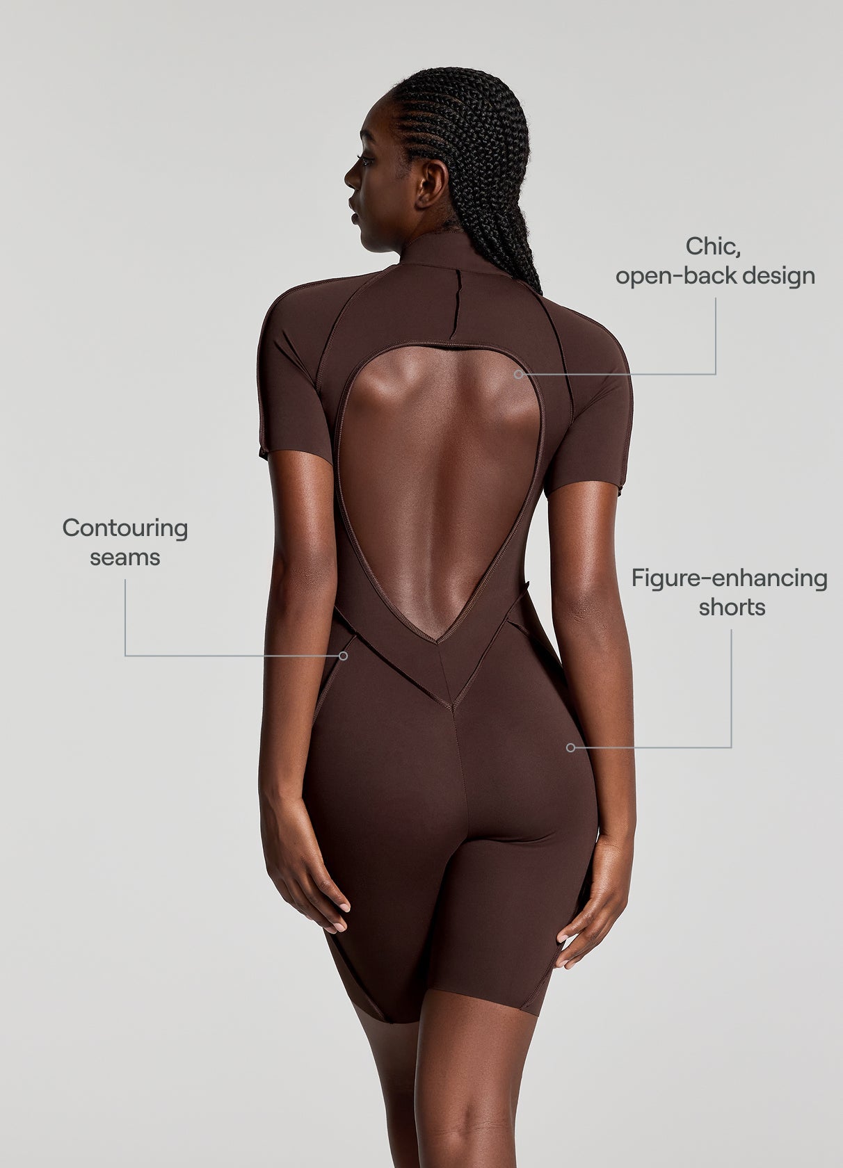 Sleek Shorts Catsuit