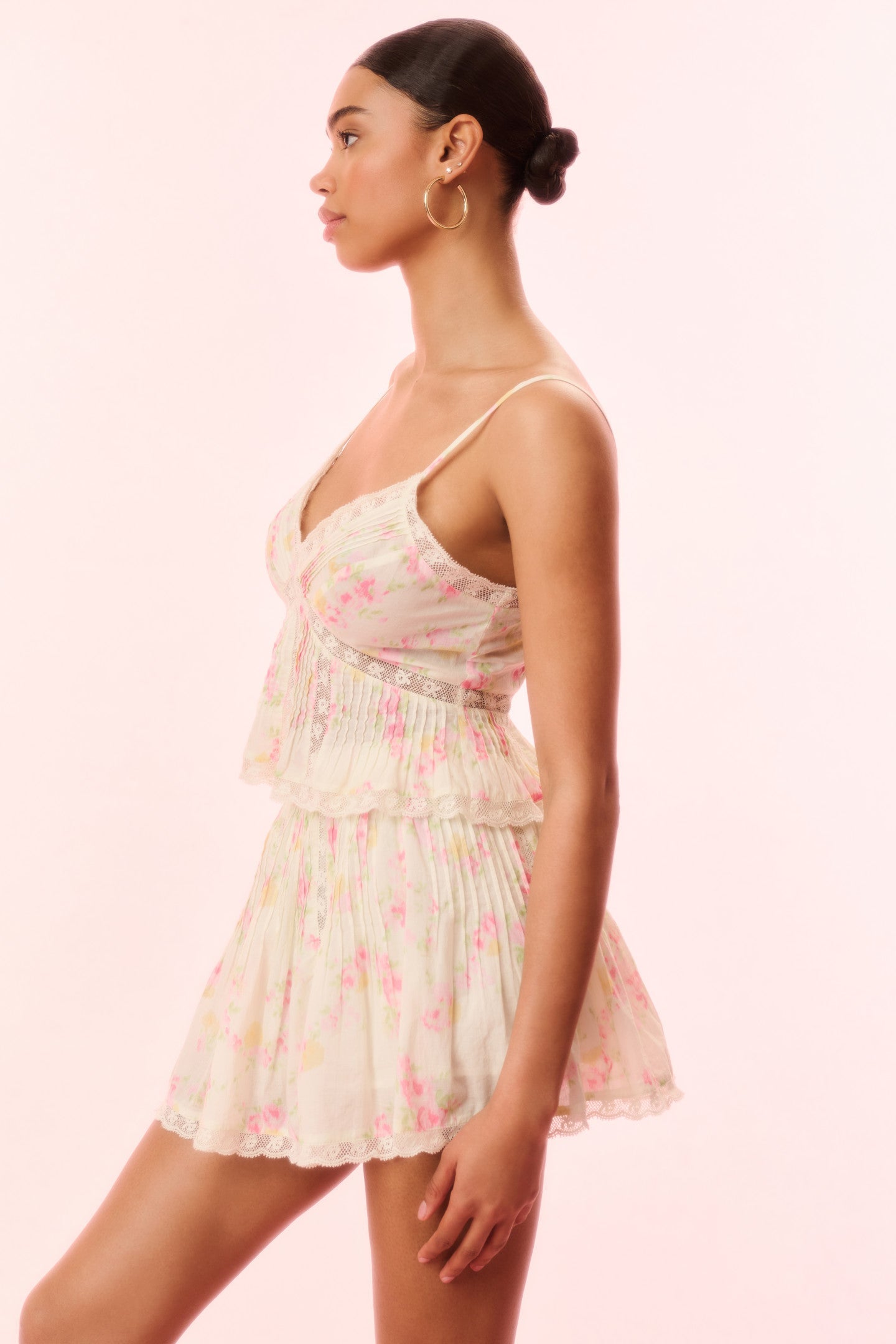 Elsette Cotton Floral Top