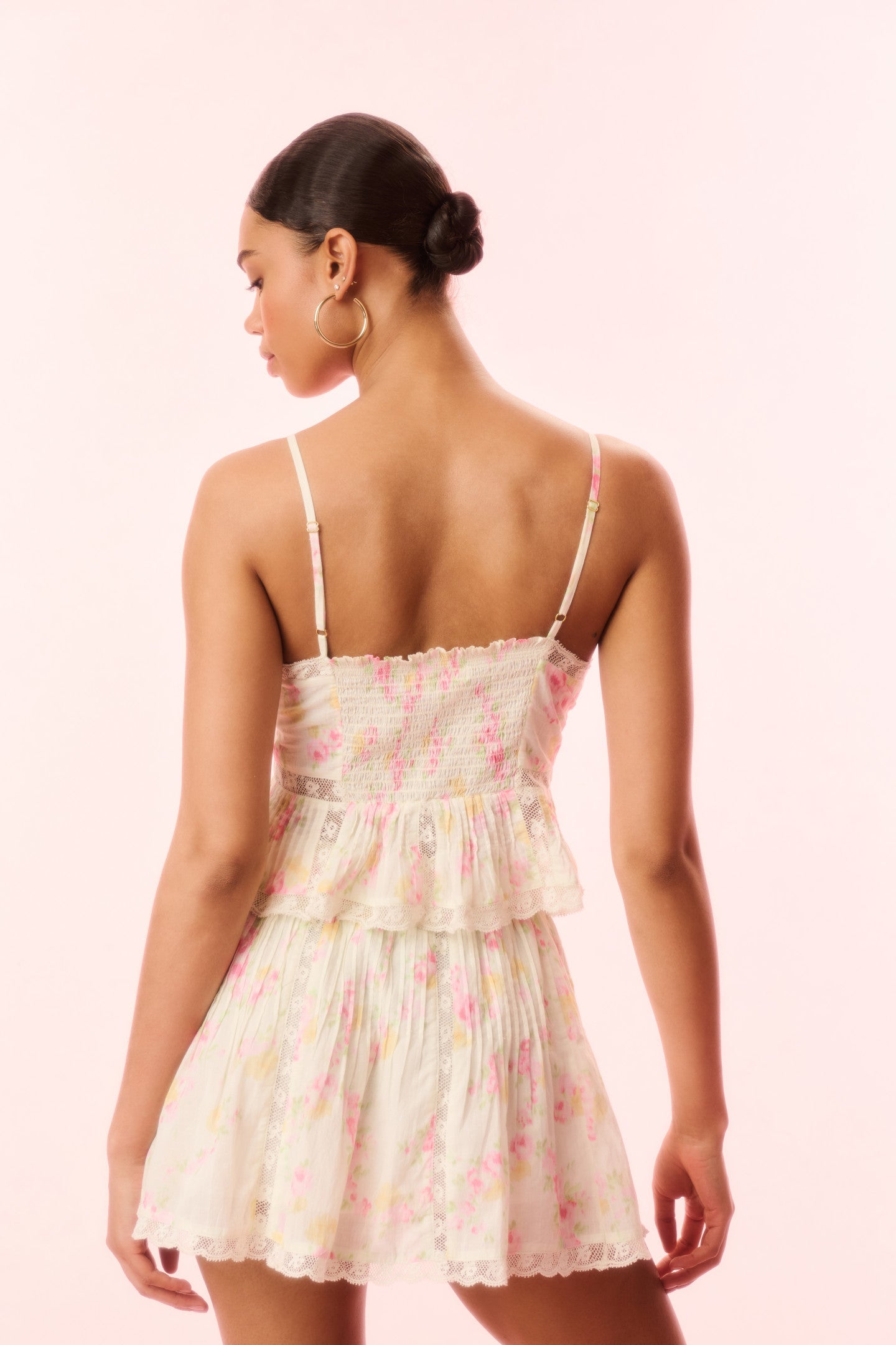 Elsette Cotton Floral Top