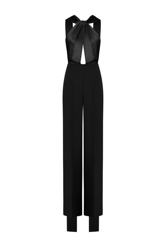 ELYSÉES JUMPSUIT IN BLACK