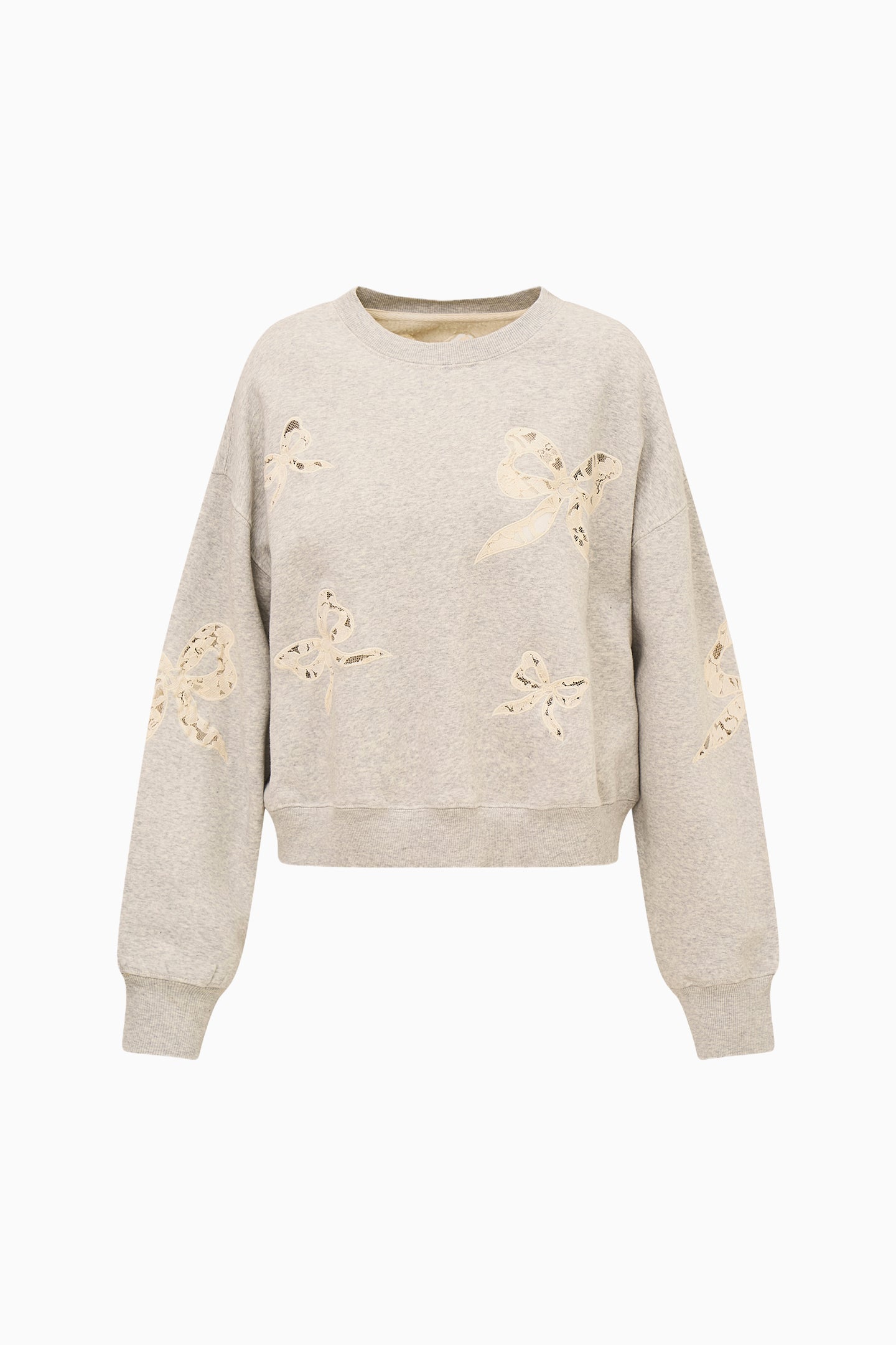 Linetta Lace Bow Pullover