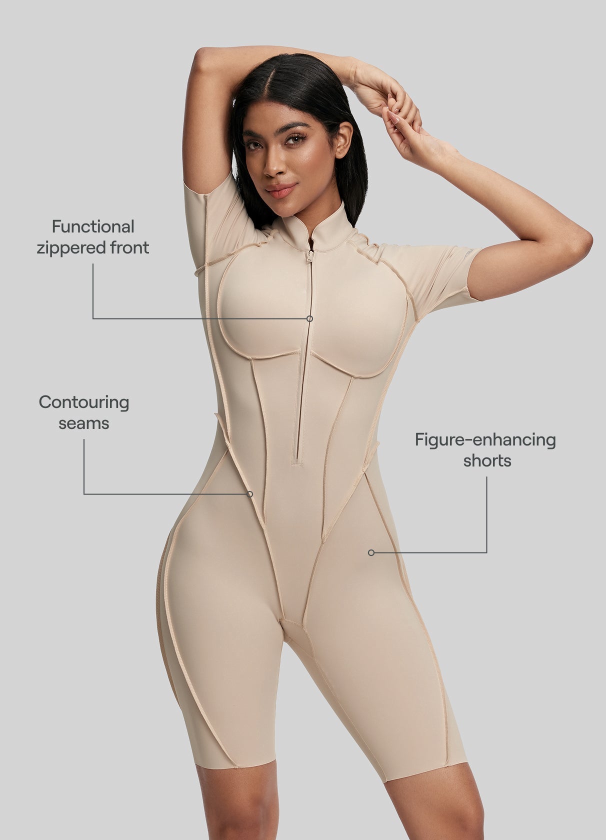 Sleek Shorts Catsuit