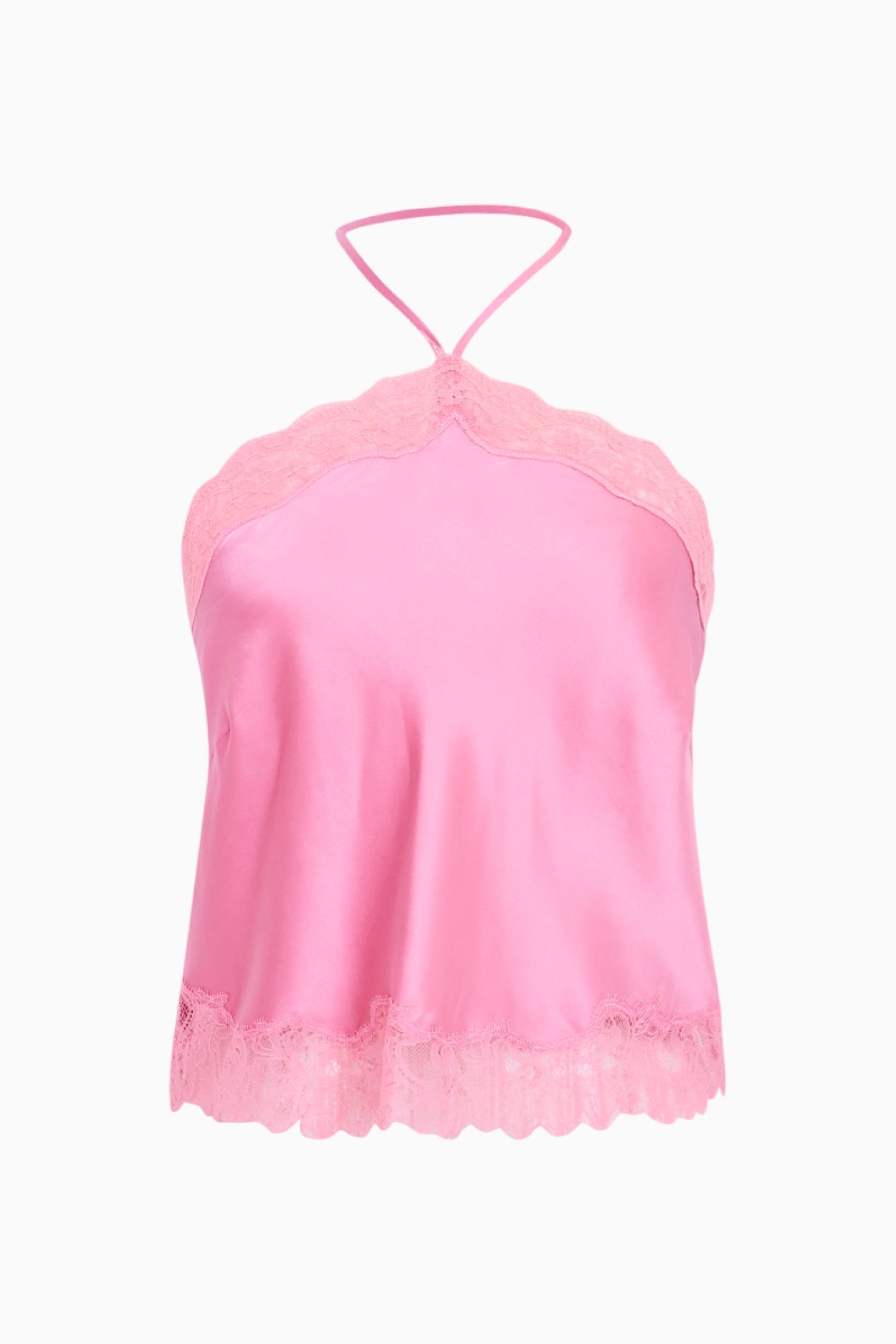 Rivier Silk-Blend Halter Top