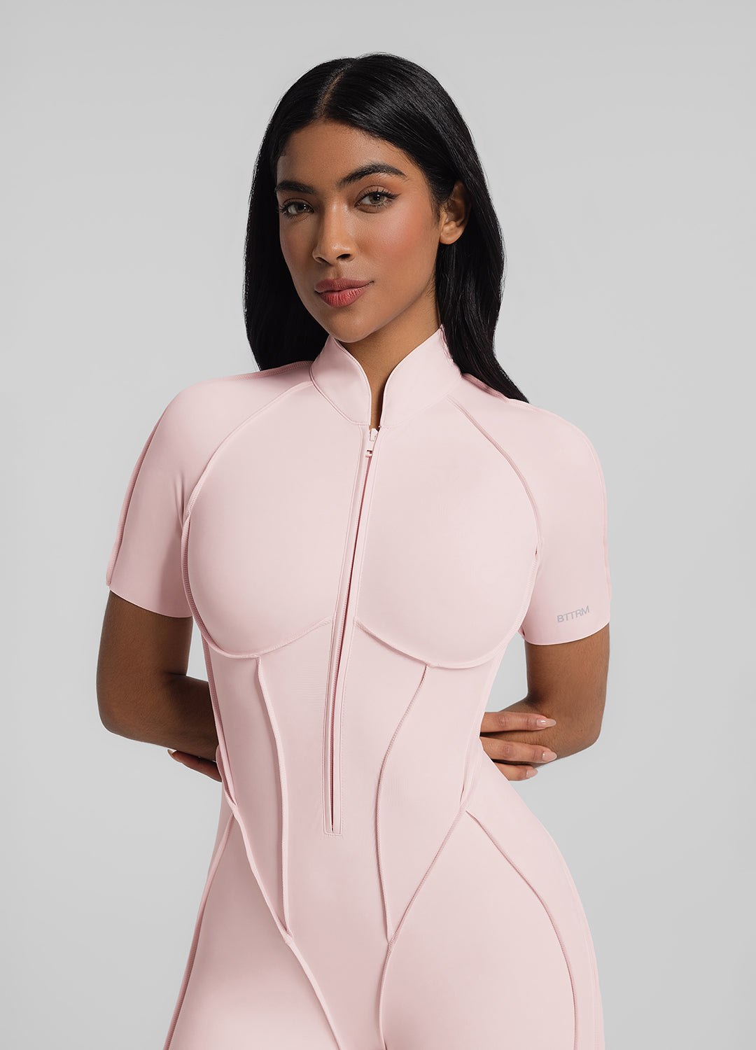 Catsuit short dos fermé
