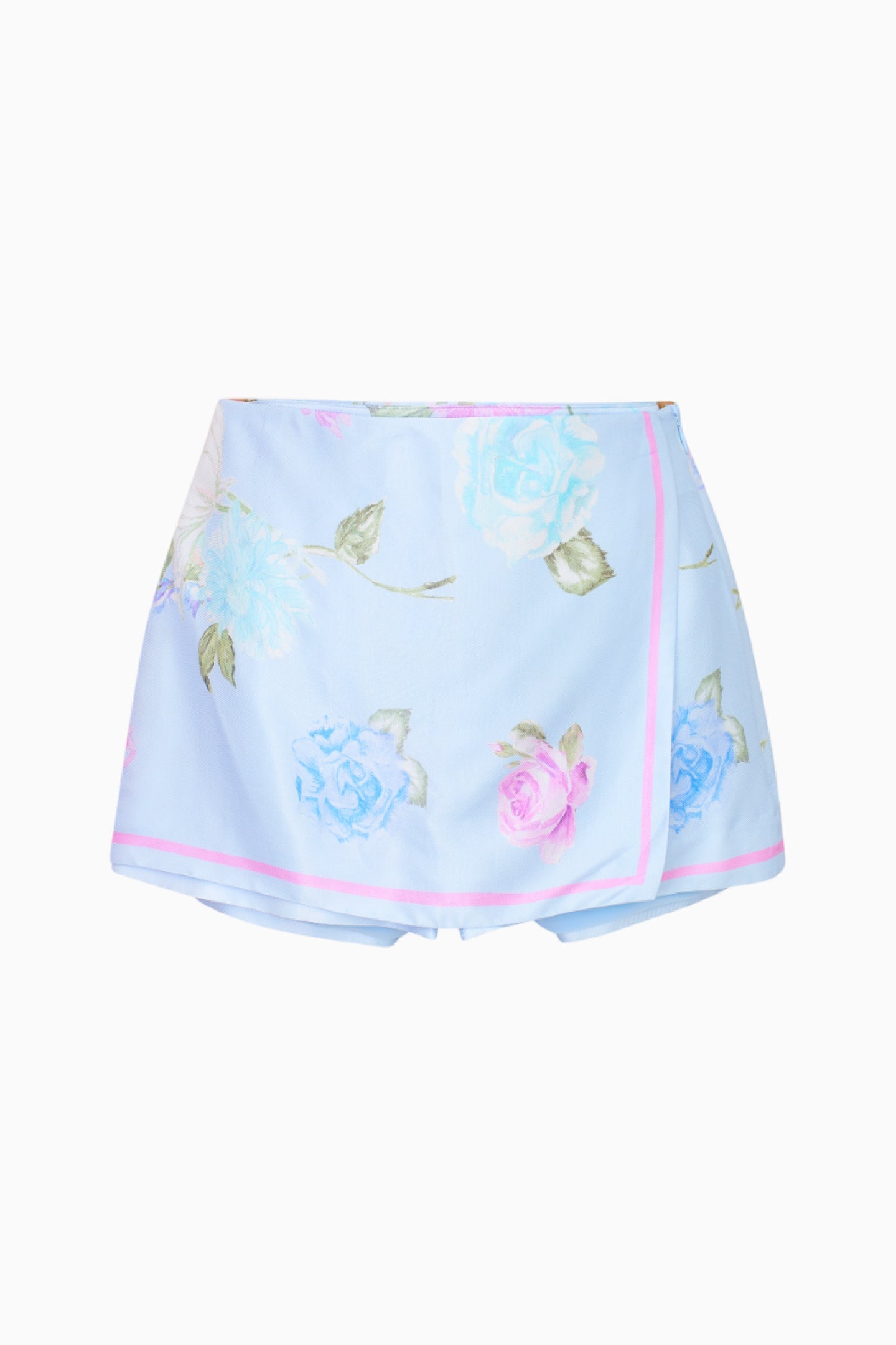 Sapphira Floral Wrap Skort