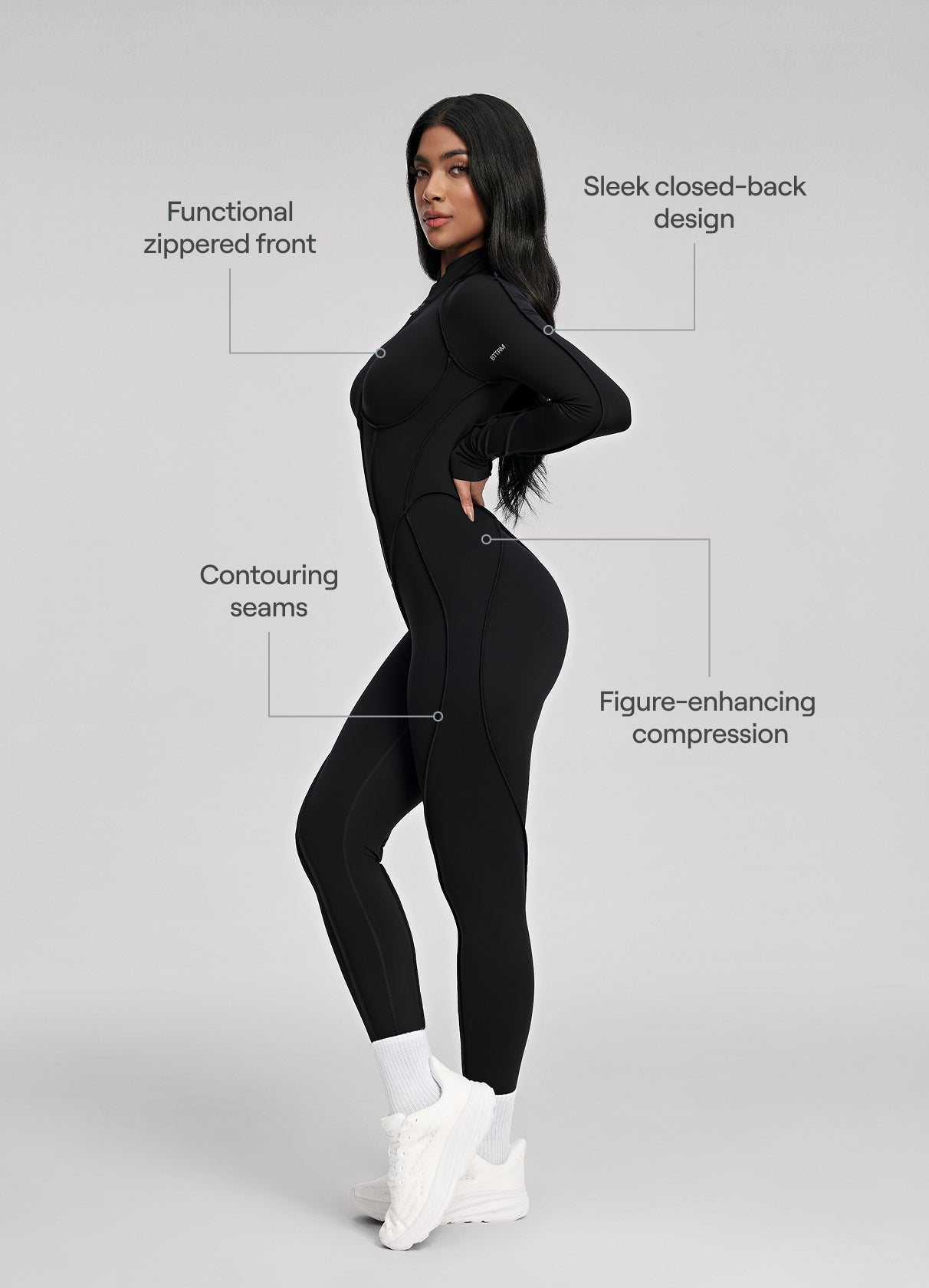 Catsuit dos fermé