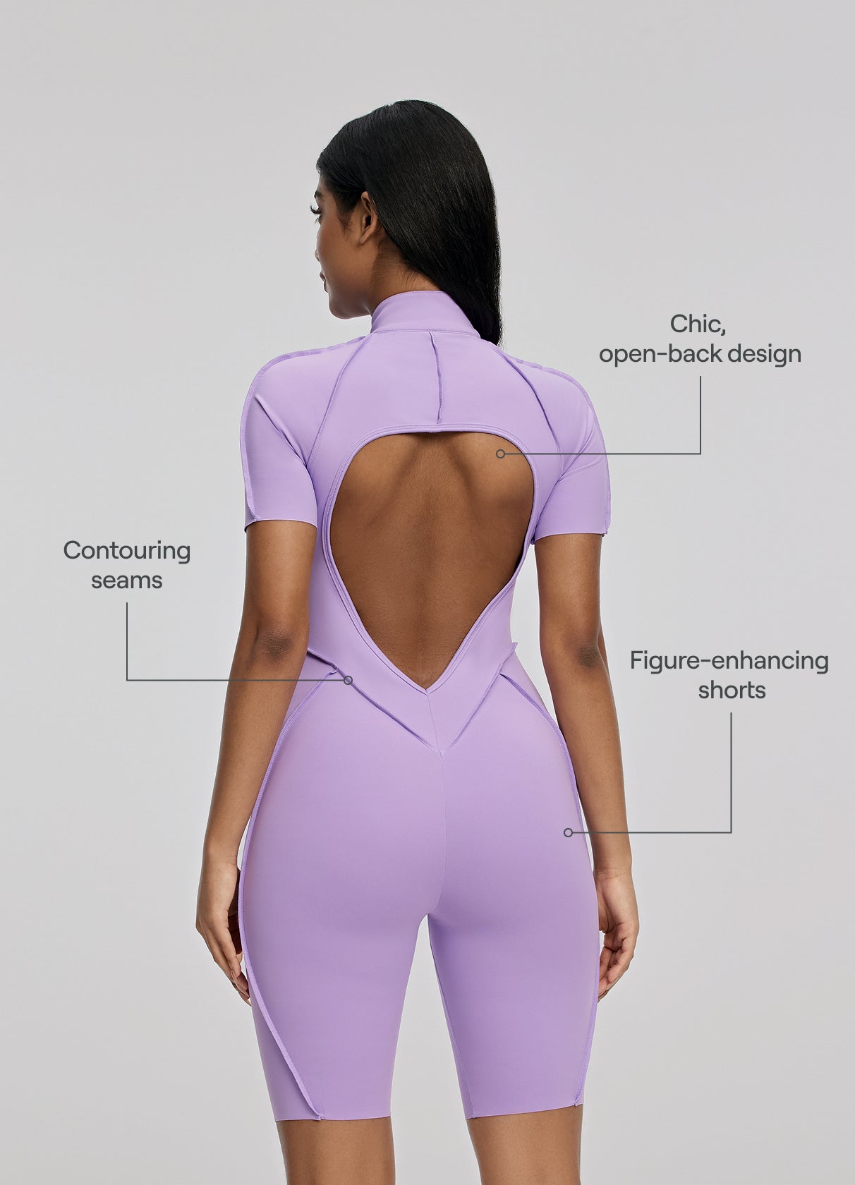 Sleek Shorts Catsuit