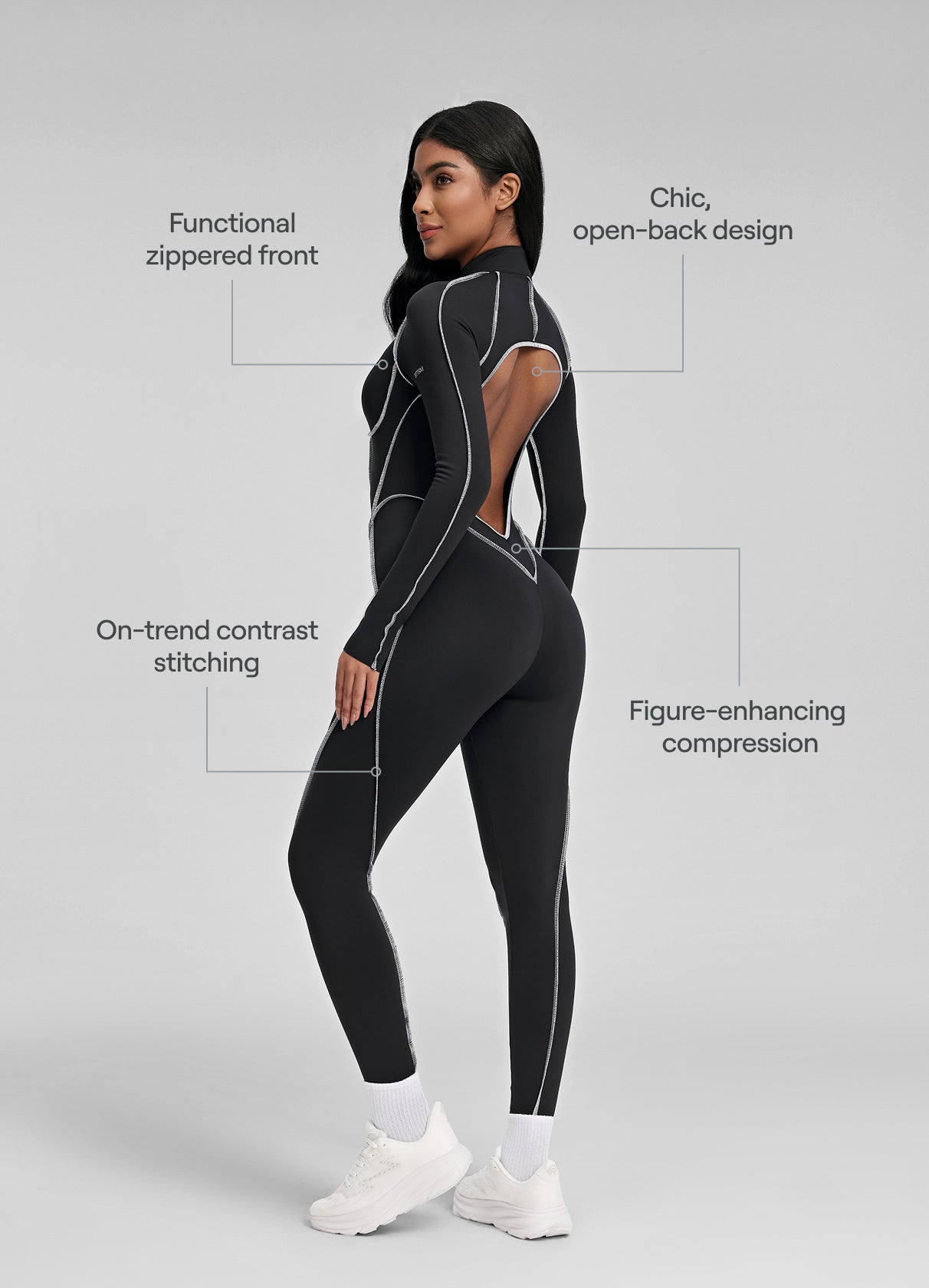 Catsuit Contour Stitch