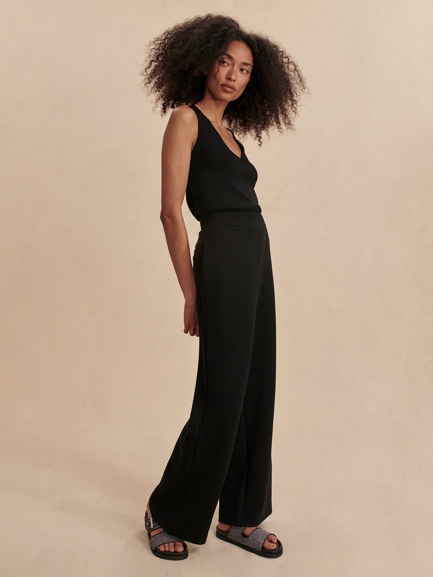 Alina Wide Leg Jumpsuit